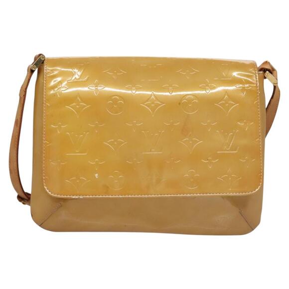 LOUIS VUITTON Monogram Vernis Thompson Street Bag Beige M91301 - Picture 2 of 13